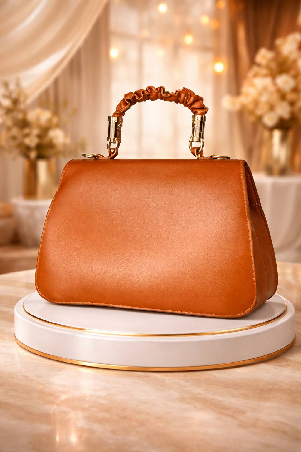 Ivory Luxe Elegance Handbag – Timeless Sophistication Redefined