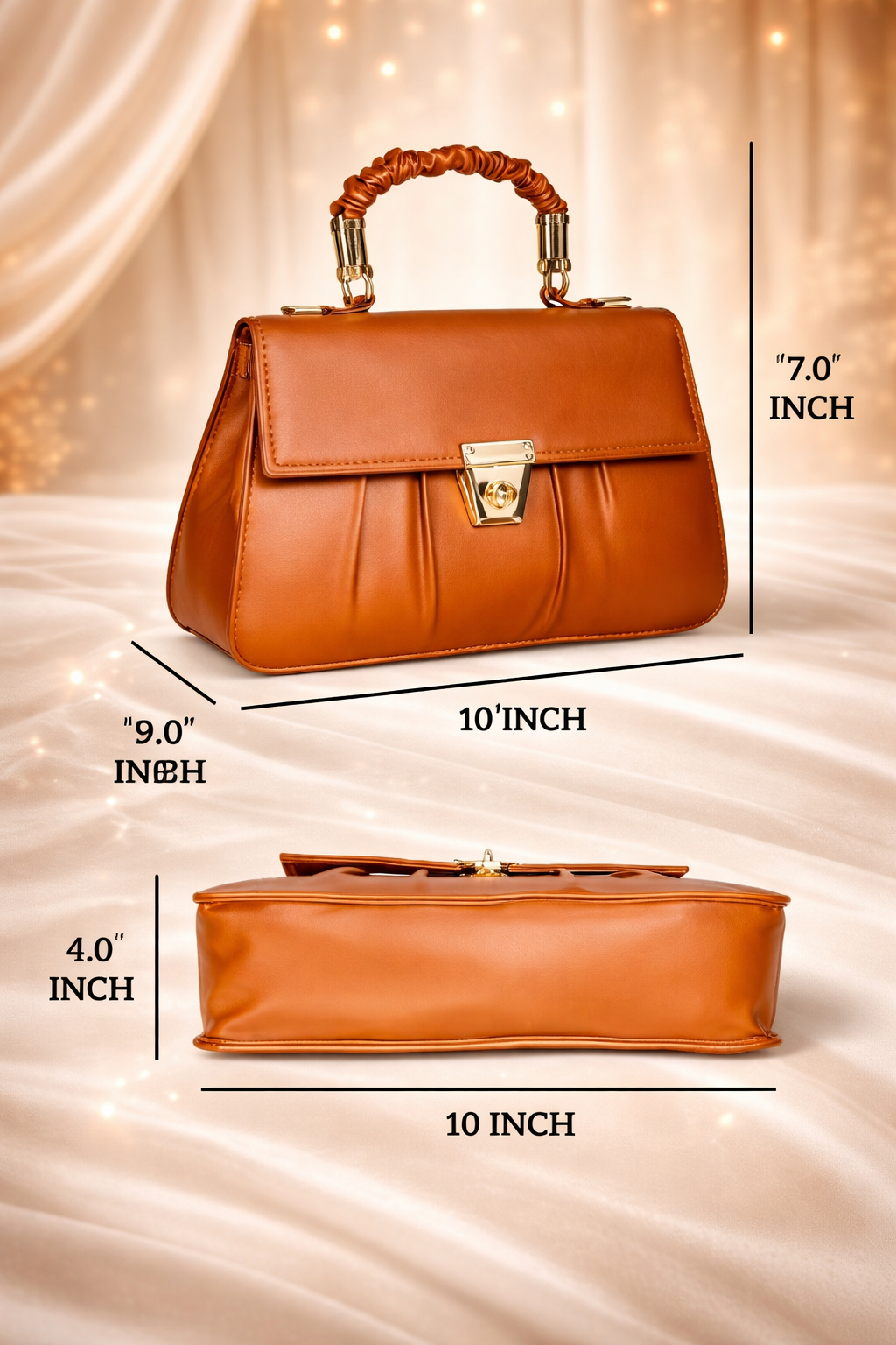 Ivory Luxe Elegance Handbag – Timeless Sophistication Redefined