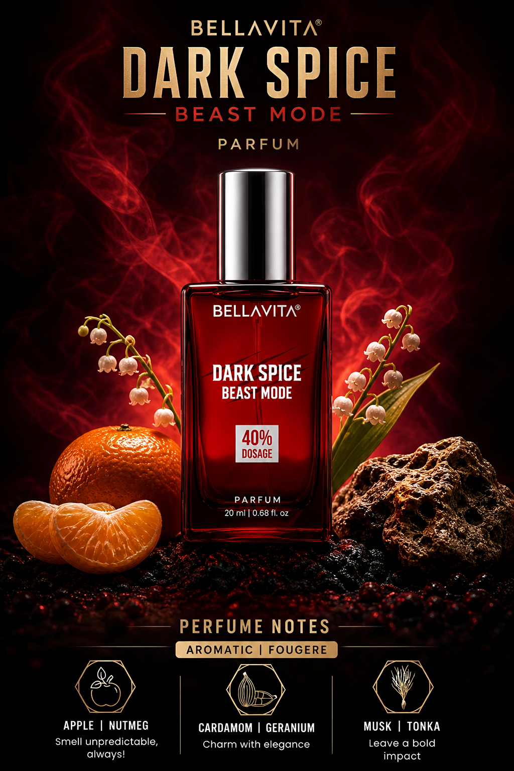 BELLAVITA Beast Mode Elite Collection
 Unleash Power. Command Attention