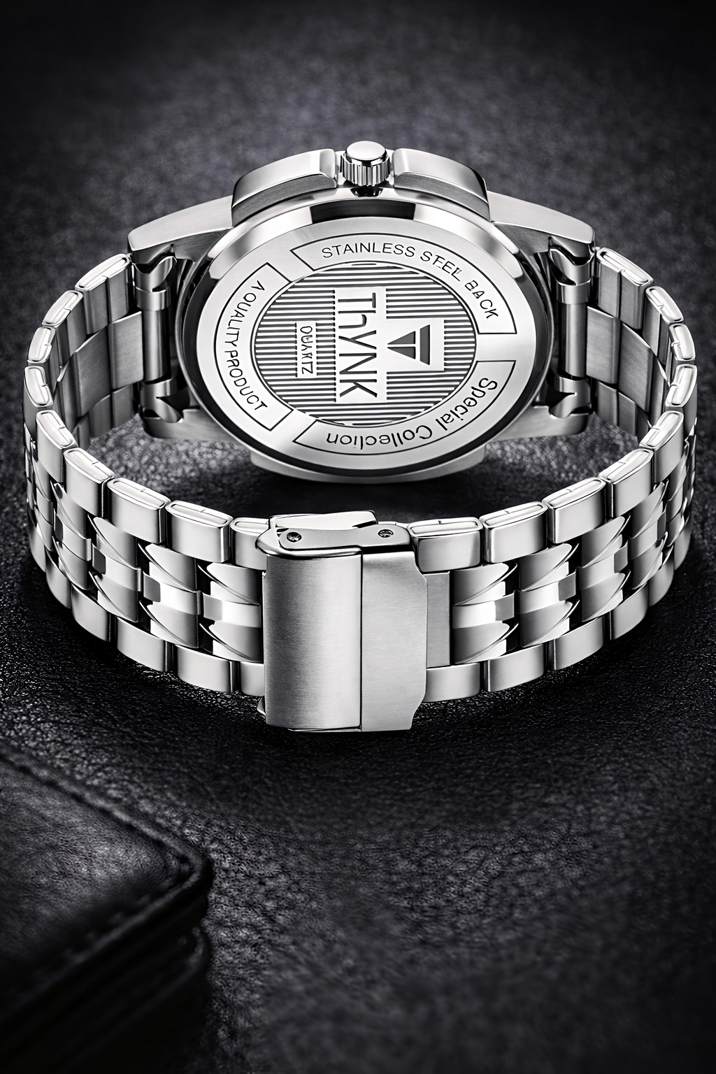 THYNK Imperial Black Dial Chronograph – Where Precision Meets Luxury